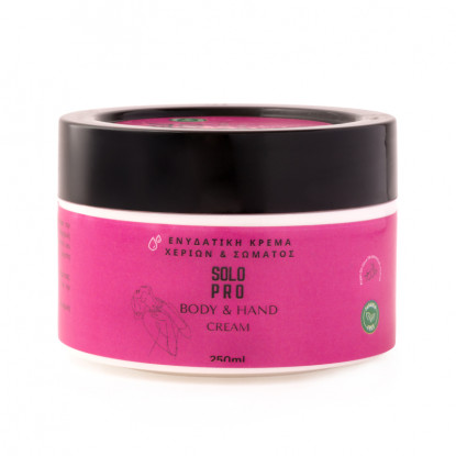 Solo Pro Ενυδατική Κρέμα Σώματος - Χεριών 250ml 