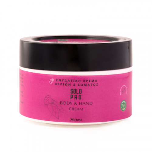 Solo Pro Ενυδατική Κρέμα Σώματος - Χεριών 250ml 