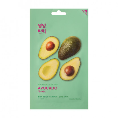 Pure Essence Mask Sheet Avocado Holika Holika