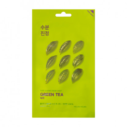 Pure Essence Mask Sheet Green Tea Holika Holika