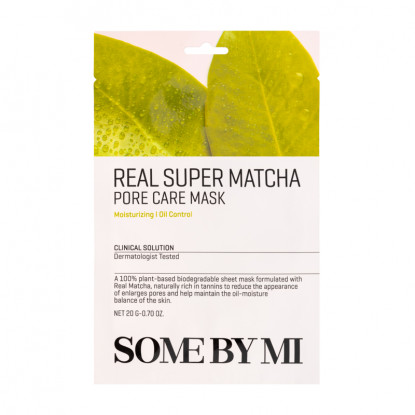 Real Super Matcha Pore Care Mask Some By Mi Real Super Matcha Pore Care Mask Some By Mi