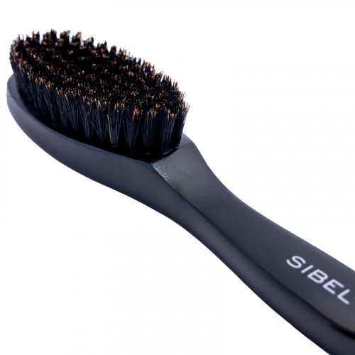 Flat Brush Classic 56 Wooden Black Sibel