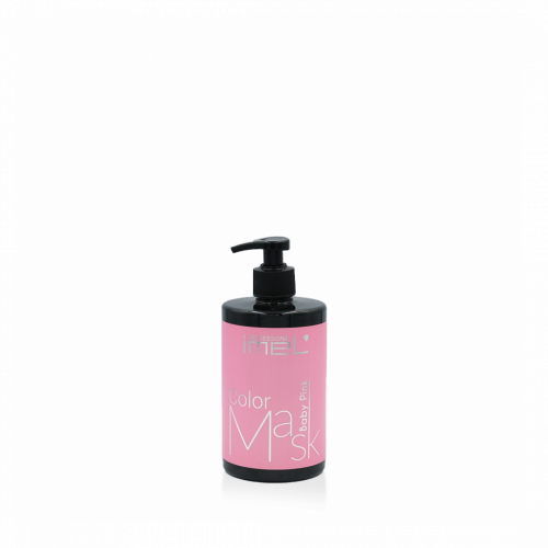 Imel Μάσκα Μαλλιών με Xρώμα Baby Pink  500ml 