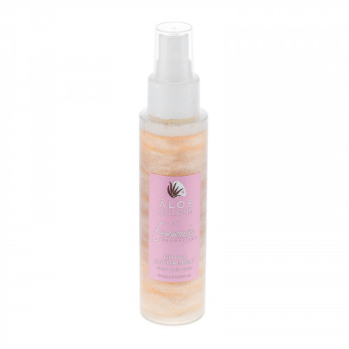 Aloe Colors x Emmanouela Cosmetics Glow & Glitter Spray 
