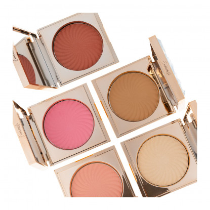 Powder Blush Coral Kiss Emmanouela Cosmetics