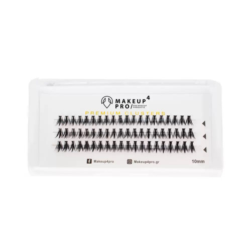 Βλεφαρίδες Premium Cluster 10mm Makeup4pro