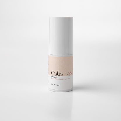 Cutis Cream-Gel ματιών με Καφεΐνη, Αλόη, Σκουαλάνιο και Υαλουρονικό 30ml