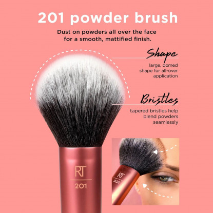 Real Techniques Ultra Plush Powder Makeup Brush 1401 