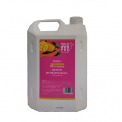 Solo Pro Σαμπουάν για Βαμμένα Μαλλιά με Άρωμα Papaya 3.5lt 