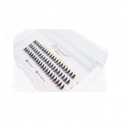 Βλεφαρίδες Premium Cluster 8mm Makeup4pro