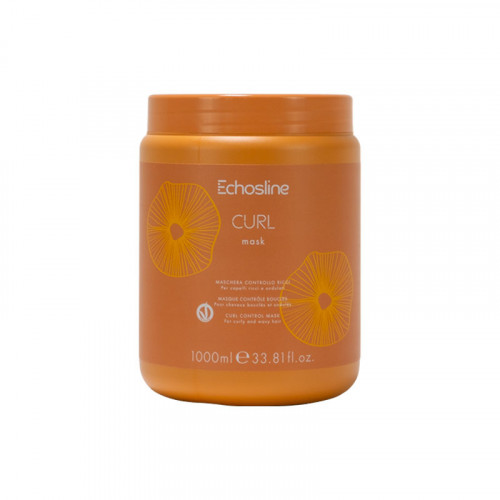 Echosline Curl Μάσκα για Σγουρά και Σπαστά Μαλλιά 1000ml 