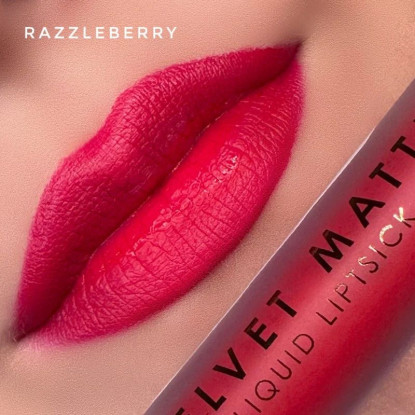 MUA Velvet Matte Liquid Lipstick Razzleberry 3gr 