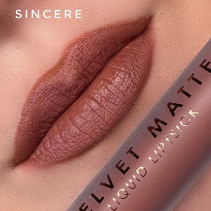 MUA Velvet Matte Liquid Lipstick Sincere 3gr 
