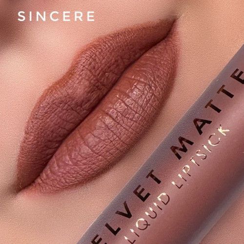 MUA Velvet Matte Liquid Lipstick Sincere 3gr 