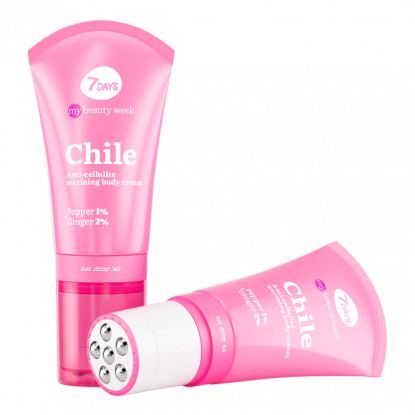 7DAYS Anti-cellulite hot body cream CHILE HOT