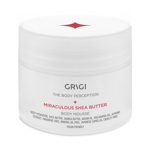 GRIGI The Body Perception Miraculous Shea Butter Body Mousse 250ml Japanese Camellia