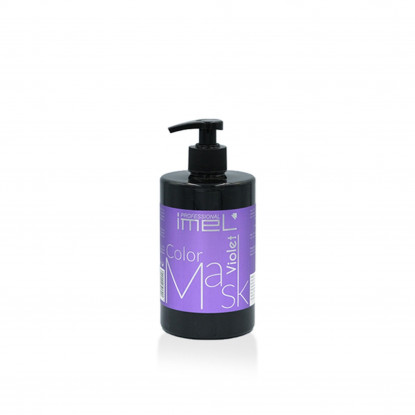 Imel Μάσκα Μαλλιών με Xρώμα Violet 500ml Imel Μάσκα Μαλλιών με Xρώμα Violet 500ml