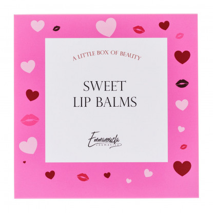 Sweet Lip Balms Box Emmanouela Cosmetics