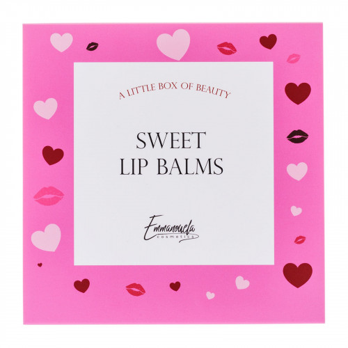 Sweet Lip Balms Box Emmanouela Cosmetics