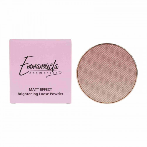 Matte Effect Brightening Loose Powder Emmanouela Cosmetics