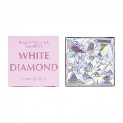 Loose Highlighter White Diamond Emmanouela Cosmetics