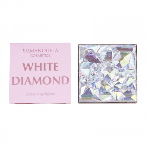 Loose Highlighter White Diamond Emmanouela Cosmetics