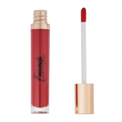 Liquid Lipstick Red Velvet Emmanouela Cosmetics