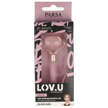 PARSA Beauty LOV.U Mini Rose Quarz Roller