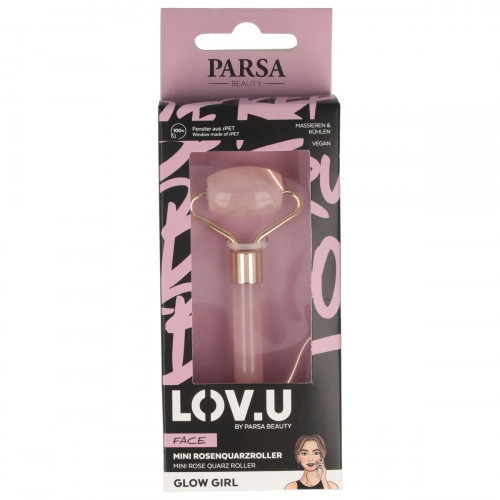 PARSA Beauty LOV.U Mini Rose Quarz Roller