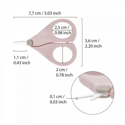 PARSA Baby Set Φροντίδας Νυχιών 6ΤΜΧ 