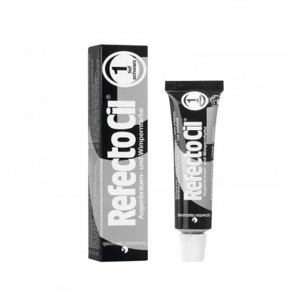 Refectocil Βαφή Φρυδιών/Βλεφαρίδων No1 Καθαρό Μαύρο 15ml Refectocil Βαφή Φρυδιών/Βλεφαρίδων No1 Καθαρό Μαύρο 15ml