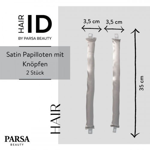 PARSA Beauty Hair ID Satin Bendy Rollers With Clip