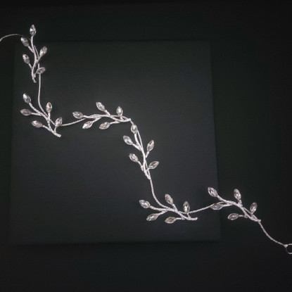 Νυφικό Αξεσουάρ 0003 με Zircon 34 cm