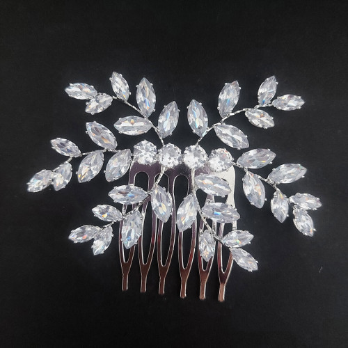 Νυφικό Χτενάκι Μαλλιών με Zircon 7 - 3cm 0032