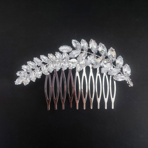 Νυφικό Χτενάκι Μαλλιών με Zircon 8 - 4.5cm 0035