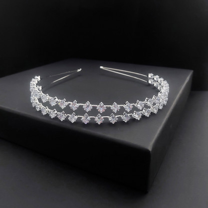 Νυφική Στέκα Μαλλιών 0041 με Zircon 