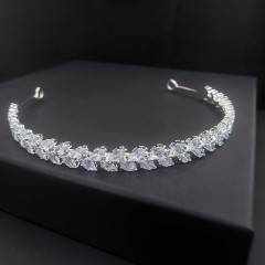 Νυφική Στέκα Μαλλιών 0042 με Zircon 