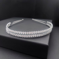 Νυφική Στέκα Μαλλιών 0044 με Zircon 