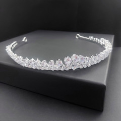Νυφική Στέκα Μαλλιών 0048 με Zircon 