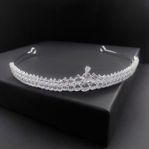 Νυφική Στέκα Μαλλιών 0049 με Zircon 
