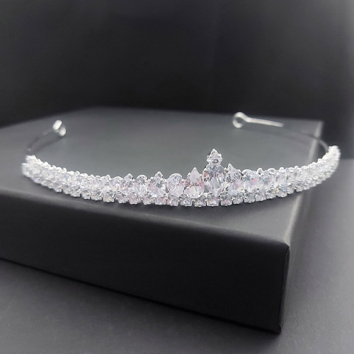 Νυφική Στέκα Μαλλιών 0050 με Zircon 