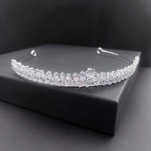 Νυφική Στέκα Μαλλιών 0051 με Zircon 