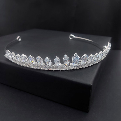 Νυφική Στέκα Μαλλιών 0052 με Zircon 