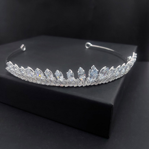 Νυφική Στέκα Μαλλιών 0052 με Zircon 