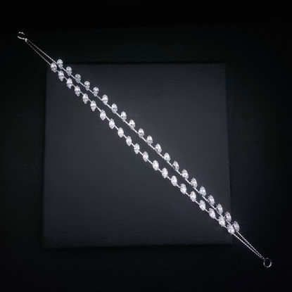 Νυφικό Αξεσουάρ 0057 με Zircon 28cm Νυφικό Αξεσουάρ 0057 με Zircon 28cm