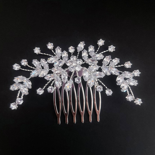 Νυφικό Χτενάκι Μαλλιών με Zircon 8.5 - 3cm 0060