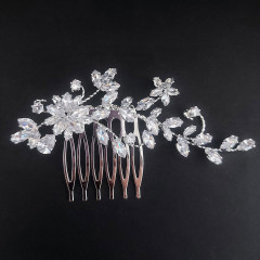 Νυφικό Χτενάκι Μαλλιών με Zircon 9.5 - 3.5cm 0061 Νυφικό Χτενάκι Μαλλιών με Zircon 9.5 - 3.5cm 0061