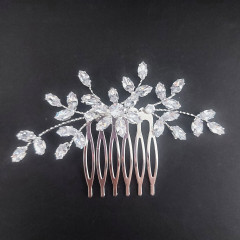 Νυφικό Χτενάκι Μαλλιών με Zircon 9 - 3.5cm 0062 Νυφικό Χτενάκι Μαλλιών με Zircon 9 - 3.5cm 0062