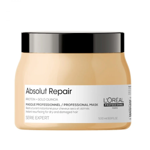 L'oreal Serie Expert Absolut Repair Μάσκα μαλλιών Εντατικής Αναδόμησης για Ταλαιπωρημένα Μαλλιά 500ml