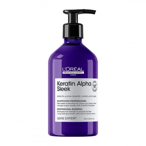 L'oréal Professionnel Keratin Alpha Sleek Professionnel Shampoo για Λείανση 500ml